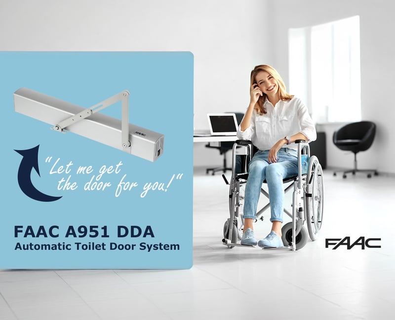 FAAC A951 DDA Automatic Toilet Door System