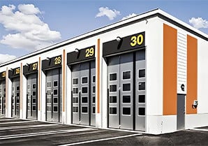 FAAC Folding Industrial Door Automation