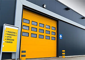 FAAC Sectional Industrial Door Automation
