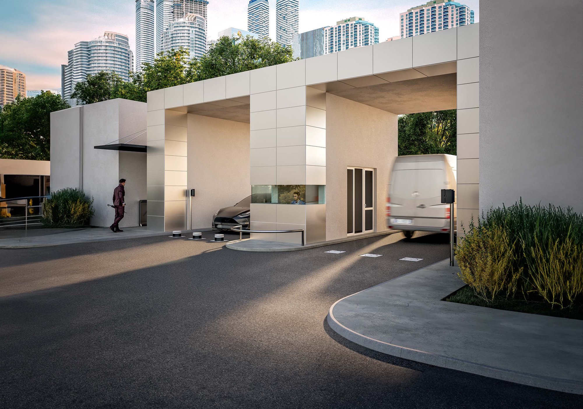 FAAC biztonság és beléptető rendszerek