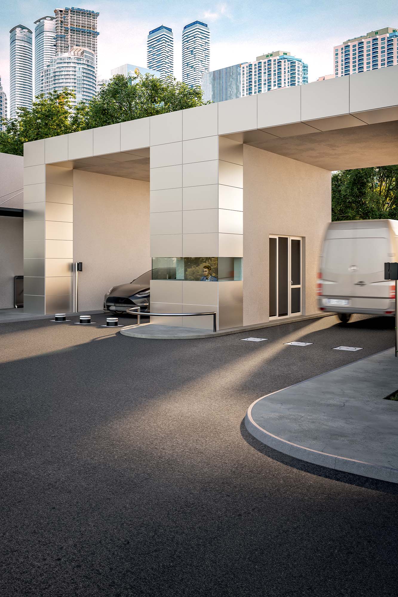 FAAC biztonság és beléptető rendszerek