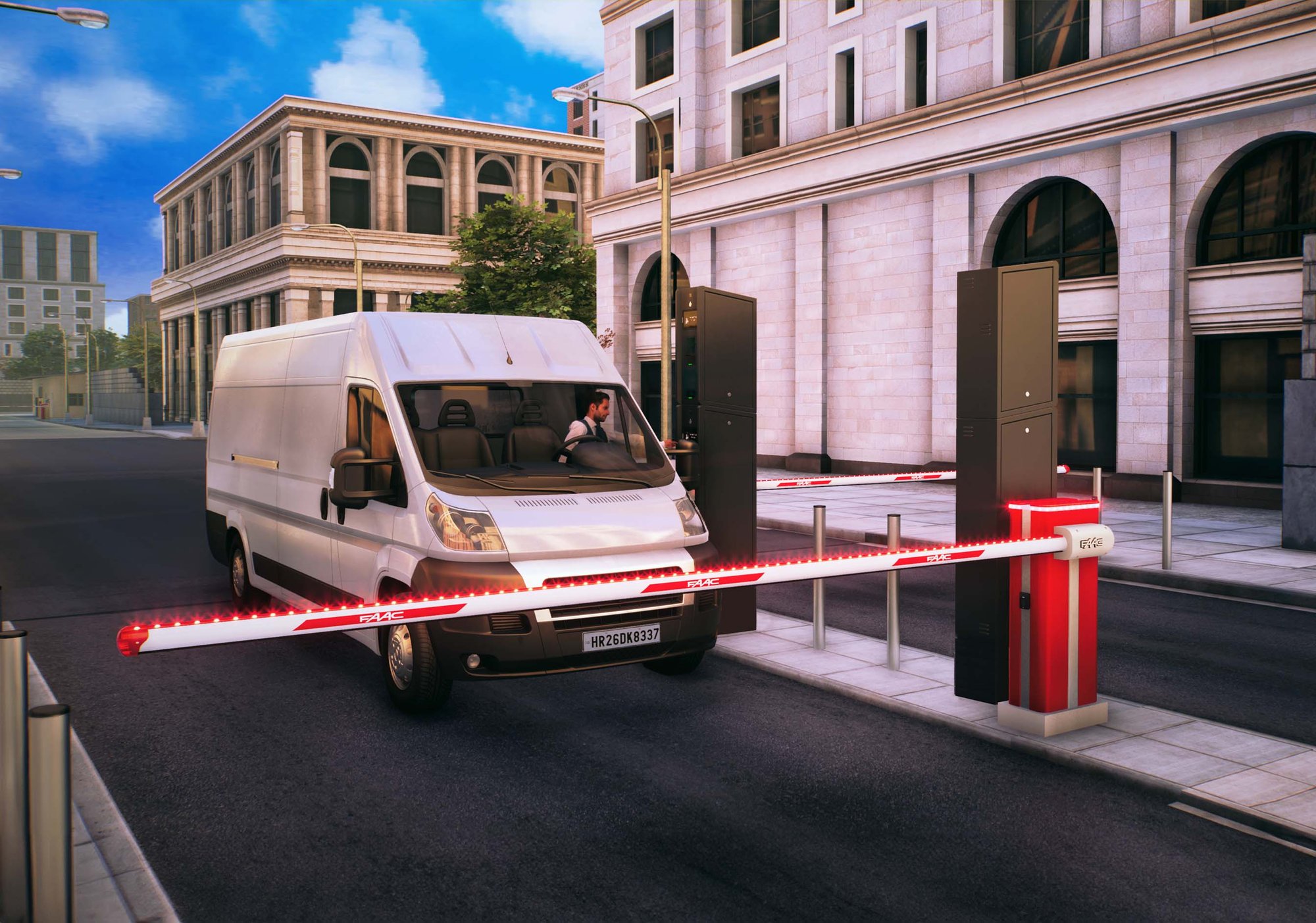 FAAC Keydom beléptető rendszer