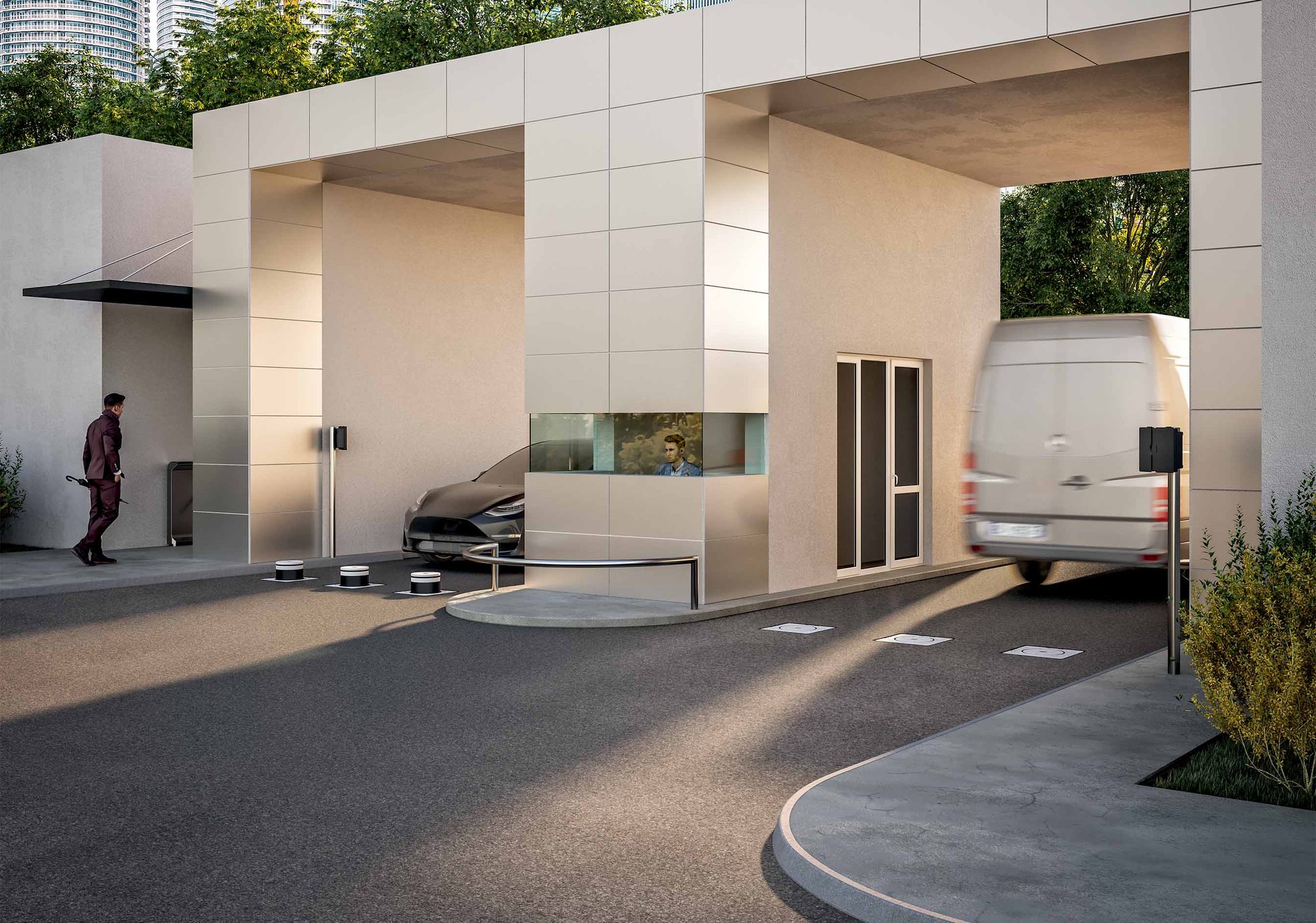 FAAC Keydom beléptető rendszer termékek