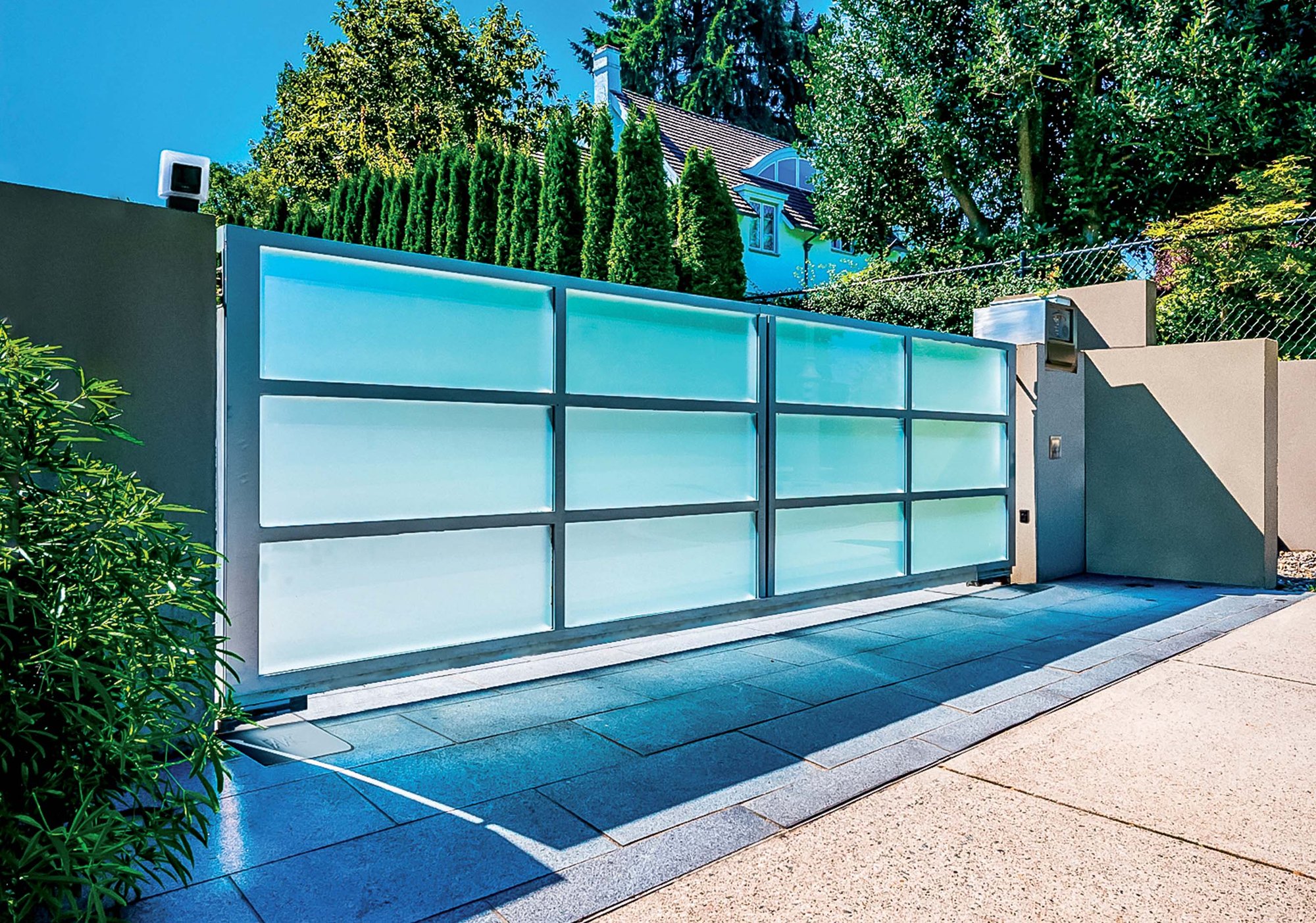 FAAC szárnyaskapu automatizálás 1