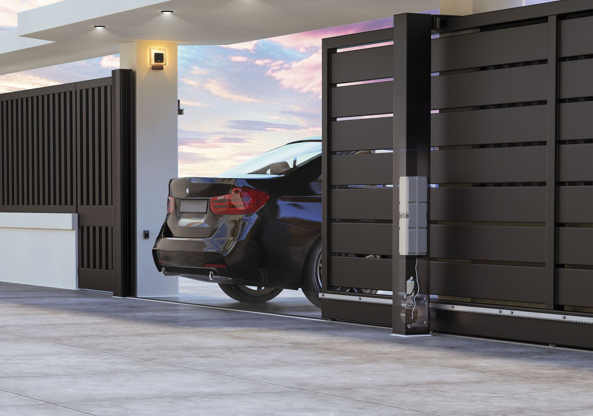 FAAC tolókapu automatizálás