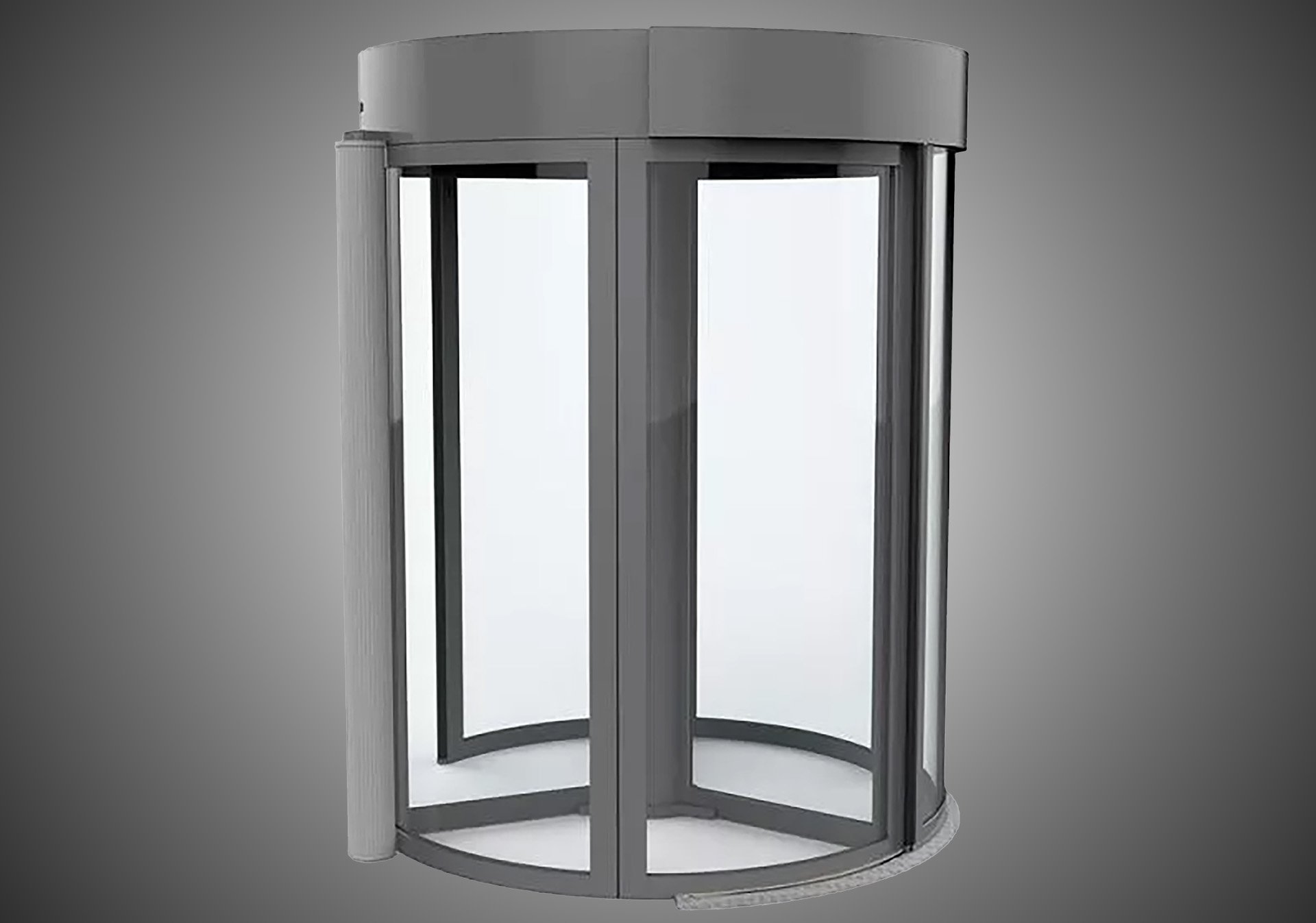 Épület-hozzáférés - CoMETA forgóajtó