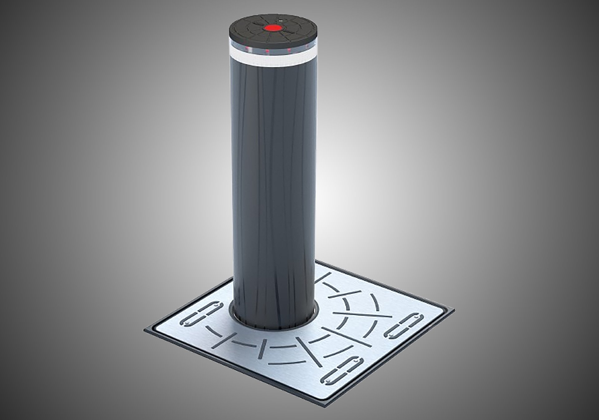 Perimétervédelem - FAAC JS sorozatú forgalomgátló oszlopok