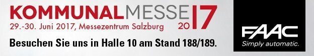 FAAC auf der Kommunalmesse in Salzburg