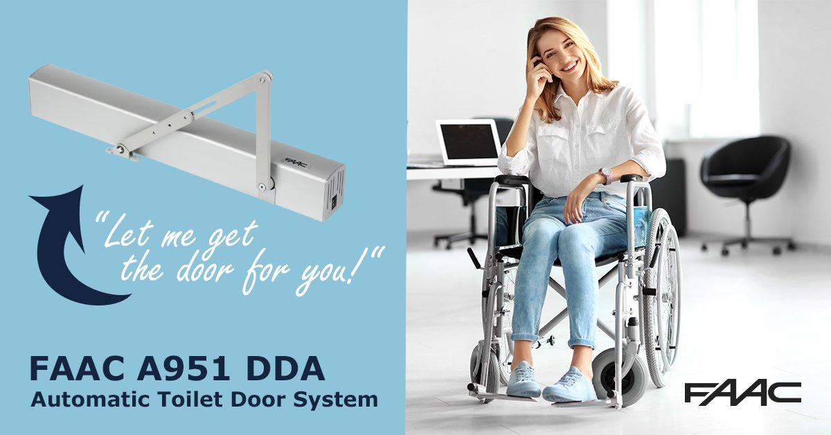 FAAC A951 DDA Automatic Toilet Door System
